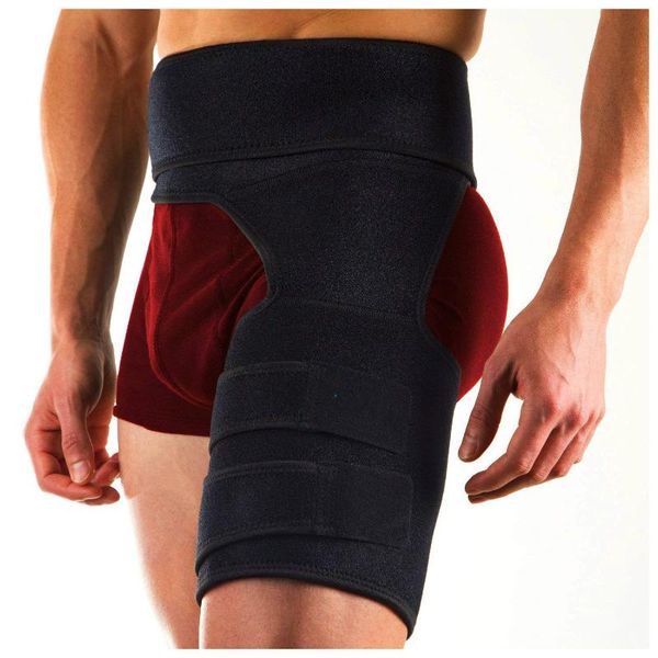 adjustable groin support hip brace compression recovery thigh wrap waist support, Black;gray
adjustable groin support hip brace compression recovery thigh wrap waist support, Black;gray