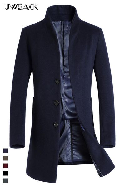 2019 winter wool jacket men's high-quality wool coat casual slim collar jacket men winter jackets coats erkek mont da011, Black
2019 winter wool jacket men's high-quality wool coat casual slim collar jacket men winter jackets coats erkek mont da011, Black