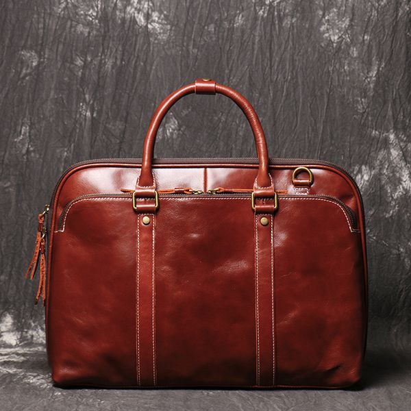 genuine leather men briefcase full grain leather 15.6" lapbag lawyer computer bag cowhide men
genuine leather men briefcase full grain leather 15.6" lapbag lawyer computer bag cowhide men