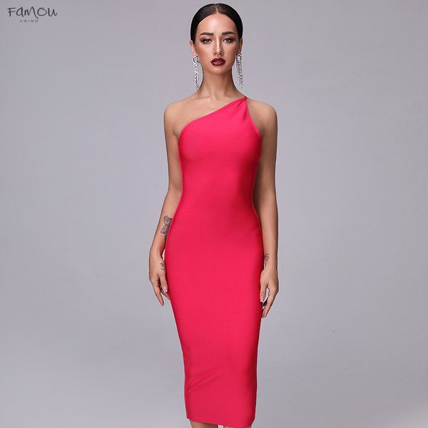 Summer New Rose Red Sexy Chic Sleeveless One-Shoulder Halter Party Celebrity Womens Dress Wholesale Bandage Dress Vestidos
Summer New Rose Red Sexy Chic Sleeveless One-Shoulder Halter Party Celebrity Womens Dress Wholesale Bandage Dress Vestidos