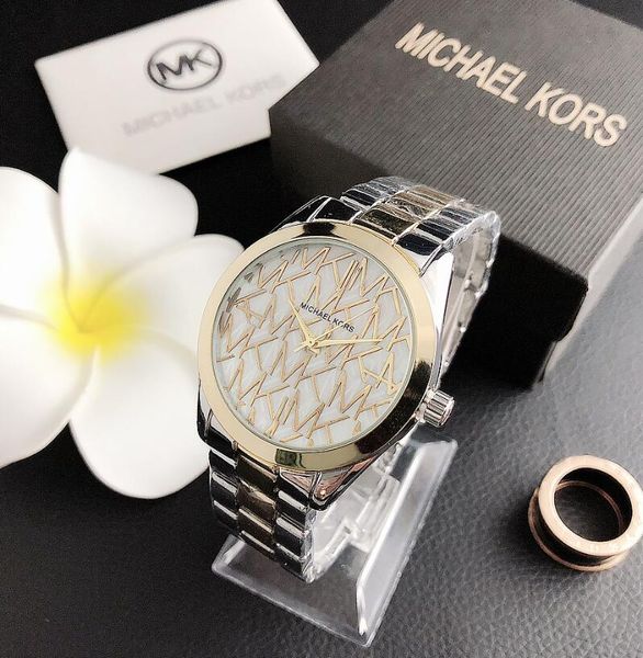 2019 new fashion luxury wristwatches mens womens 316l stainless steel band quartz designer m1 mk watches classic reloj, Slivery;brown
2019 new fashion luxury wristwatches mens womens 316l stainless steel band quartz designer m1 mk watches classic reloj, Slivery;brown