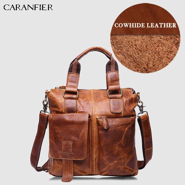 caranfier men briefcase crazy horse vintage first layer cow leather messenger bag shoulder business document handbag
caranfier men briefcase crazy horse vintage first layer cow leather messenger bag shoulder business document handbag