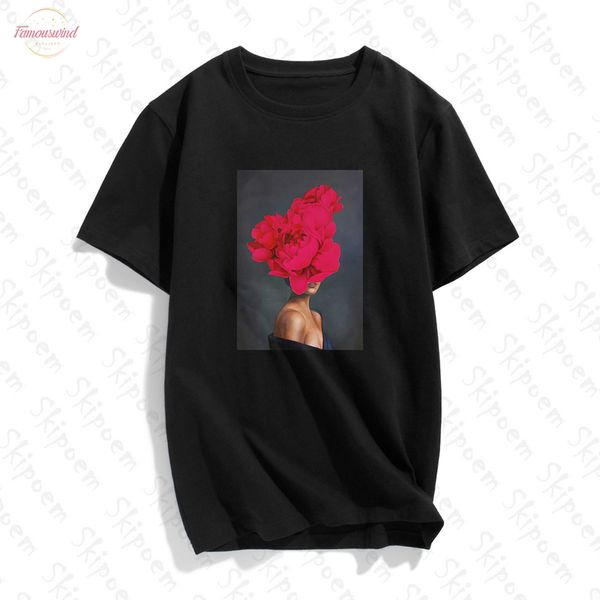 pgraphy art fashion v neck woman with flower t shirt women aesthetic kawaii cotton short sleeve plus size tees streetwear, White
pgraphy art fashion v neck woman with flower t shirt women aesthetic kawaii cotton short sleeve plus size tees streetwear, White
