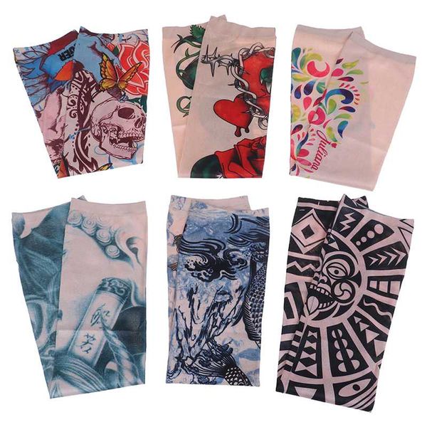 1pair outdoor uv protection arm tattoo sleeves warmer temporary fake tattoo arm sleeve warmer sleeve mangas, Black;gray
1pair outdoor uv protection arm tattoo sleeves warmer temporary fake tattoo arm sleeve warmer sleeve mangas, Black;gray
