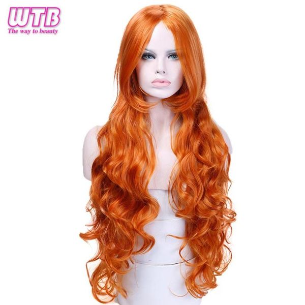 wtb long wavy halloween wig for women heat resistant synthetic cosplay wigs costume party wig pink blue 8 colors, Black
wtb long wavy halloween wig for women heat resistant synthetic cosplay wigs costume party wig pink blue 8 colors, Black