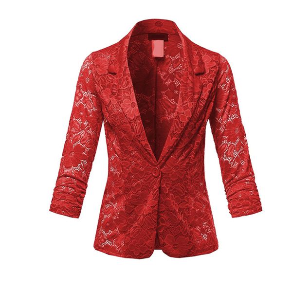 fashion office women blazers 2019 spring female solid color lace casual suit long sleeve women clothes blaser feminino clothes, White;black
fashion office women blazers 2019 spring female solid color lace casual suit long sleeve women clothes blaser feminino clothes, White;black