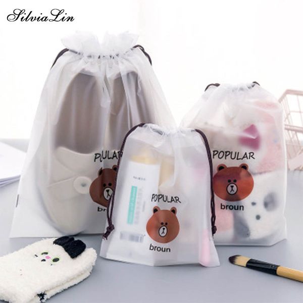 10pcs brown bear transparent cosmetic bag travel makeup case women zipper make up bath organizer storage pouch toiletry wash kit
10pcs brown bear transparent cosmetic bag travel makeup case women zipper make up bath organizer storage pouch toiletry wash kit