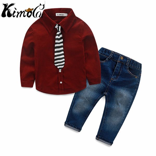 kimocat новое высокое качество весной и осенью мальчики выпускного вечера костюмы с длинным рукавом галстук рубашка + джинсы мальчики slim f, Blue
kimocat новое высокое качество весной и осенью мальчики выпускного вечера костюмы с длинным рукавом галстук рубашка + джинсы мальчики slim f, Blue