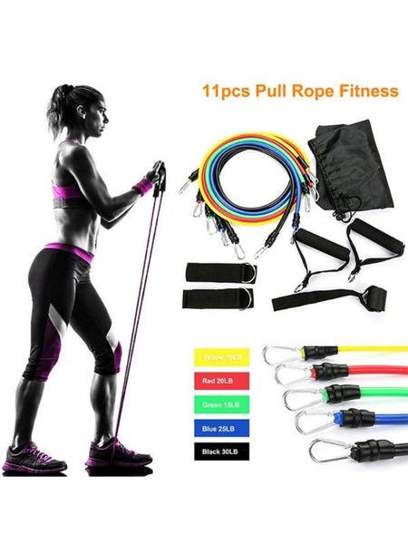 11pcs / set of indoor yoga resistance band set indoor fitness exerciser belt suitable for body training exercise yoga strap
11pcs / set of indoor yoga resistance band set indoor fitness exerciser belt suitable for body training exercise yoga strap