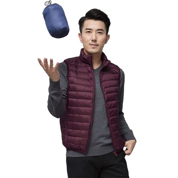 zogaa 2019 new men's sleeveless down coats ultralight white duck down warm fashion vest men's casual outwear waistcoat sale, Black
zogaa 2019 new men's sleeveless down coats ultralight white duck down warm fashion vest men's casual outwear waistcoat sale, Black