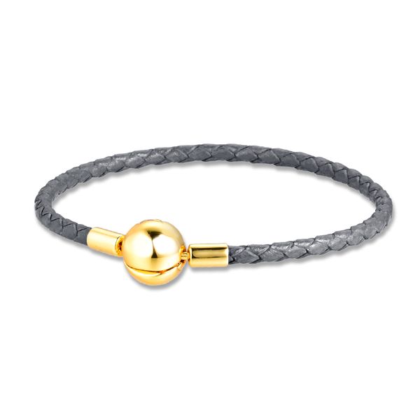 fandola shine single leather bracelet 925 sterling silver jewelry grey rope bracelets for women men diy charms jewelry pulsera, Golden;silver
fandola shine single leather bracelet 925 sterling silver jewelry grey rope bracelets for women men diy charms jewelry pulsera, Golden;silver
