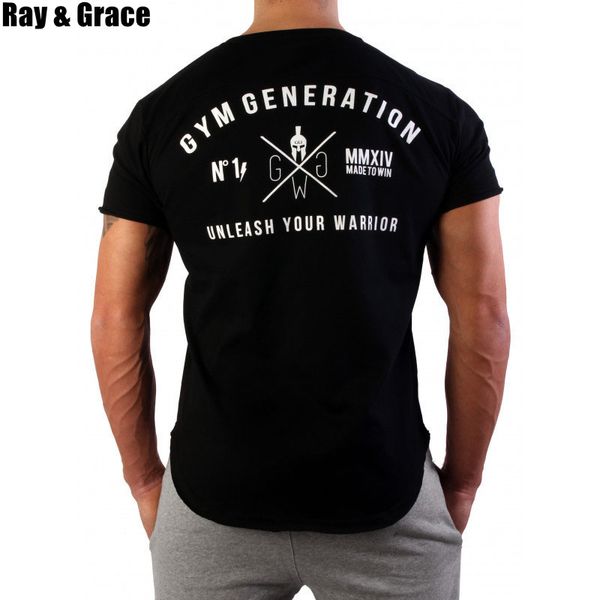 ray grace summer men's sports running t-shirts gyms athletic bodybuilding jogging fitness breathable muscle short sleeve t-shirt, Black;blue
ray grace summer men's sports running t-shirts gyms athletic bodybuilding jogging fitness breathable muscle short sleeve t-shirt, Black;blue