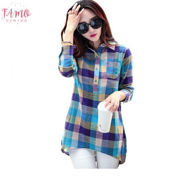 womens clothing 2020 all match fashion women plaid shirt collar long sleeve casual women shirt, White
womens clothing 2020 all match fashion women plaid shirt collar long sleeve casual women shirt, White