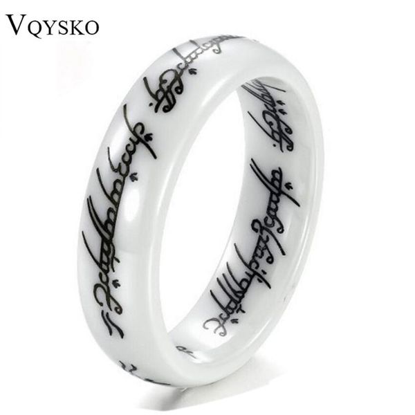 white ceramic rings for women with unique letter fashion women wedding ring engagement jewelry never fade wholesale, Golden;silver
white ceramic rings for women with unique letter fashion women wedding ring engagement jewelry never fade wholesale, Golden;silver
