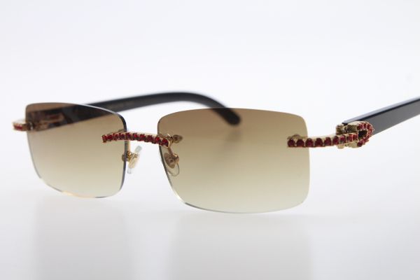 wholesale red diamond black buffalo horn sunglasses exquisite men stone 3524012 rimless glasses brown lens fashion brand sunglass, White;black
wholesale red diamond black buffalo horn sunglasses exquisite men stone 3524012 rimless glasses brown lens fashion brand sunglass, White;black