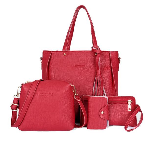 4pcs/set women bags large capacity cosmetic bag set tassel handbag black 2019 fashion travel bag purse ladies crossbody bags
4pcs/set women bags large capacity cosmetic bag set tassel handbag black 2019 fashion travel bag purse ladies crossbody bags