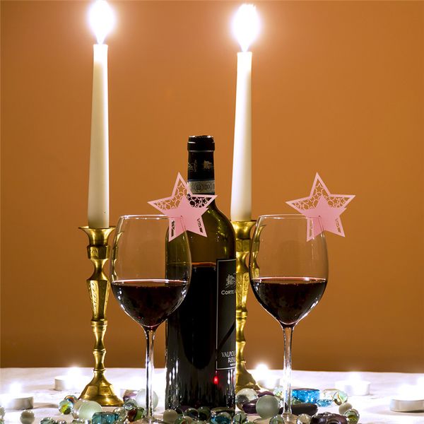 new arrival 50pcs star table mark wedding table name place cards wine glass card for wedding party decoration
new arrival 50pcs star table mark wedding table name place cards wine glass card for wedding party decoration