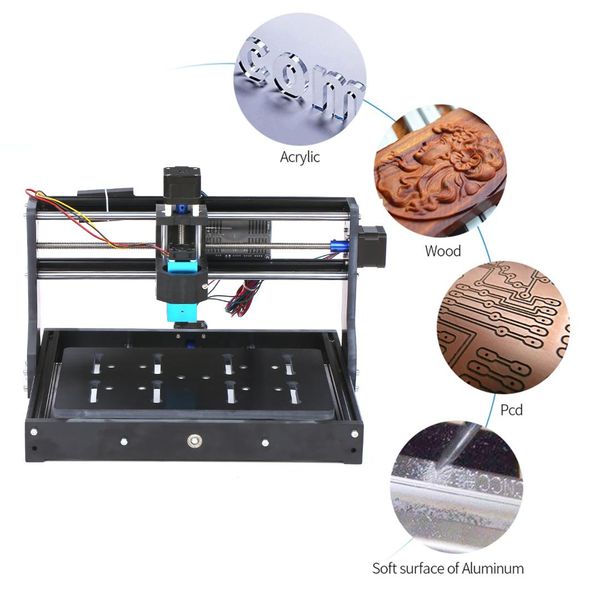 3020 7w/15w mini diy cnc router kit power milling machine grbl control laser engraver engraving machine us/eu plug
3020 7w/15w mini diy cnc router kit power milling machine grbl control laser engraver engraving machine us/eu plug