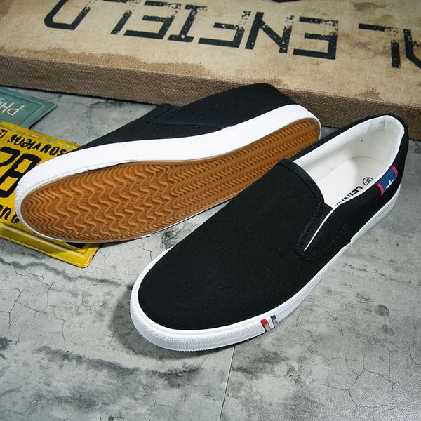 men canvas shoes white sneakers casual loafers mocassim male shoes slip on flats summer mens trainers zapatos de hombre y200104, Black
men canvas shoes white sneakers casual loafers mocassim male shoes slip on flats summer mens trainers zapatos de hombre y200104, Black