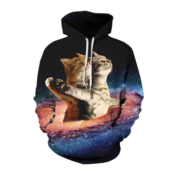 новой моды смешного galaxy cat harajuku стиль 3d печать толстовка мода одежда женщина / мужчины мода 3d hoodiest повседневных пуловеры топ k, Black
новой моды смешного galaxy cat harajuku стиль 3d печать толстовка мода одежда женщина / мужчины мода 3d hoodiest повседневных пуловеры топ k, Black
