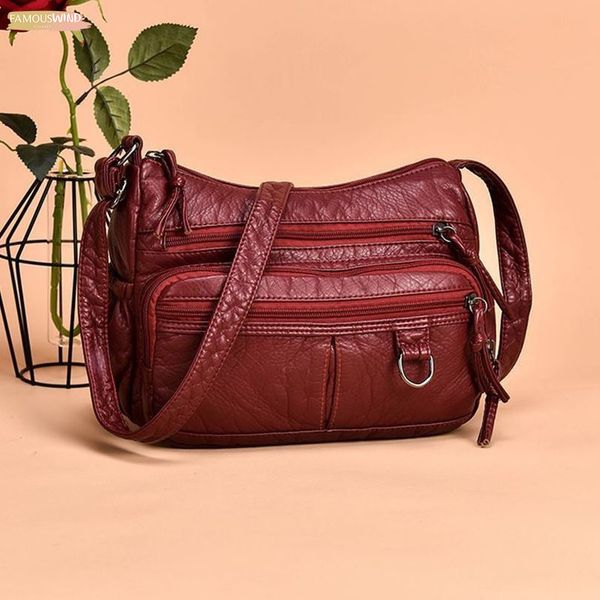 women small bag pu leather crossbody bag multipockets soft washed leather shoulder bag 2 colors messenger
women small bag pu leather crossbody bag multipockets soft washed leather shoulder bag 2 colors messenger