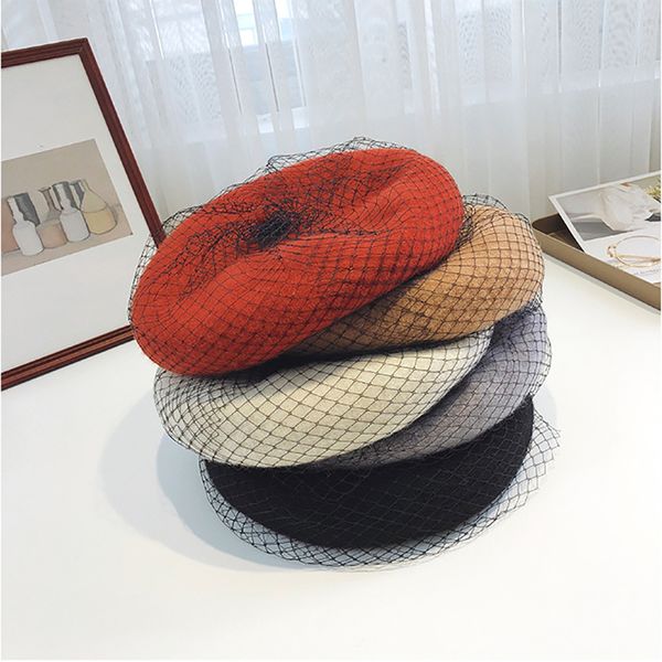 t-mac female hat autumn winter vintage england mesh pumpkin hat japanese painter beret female student, Blue;gray
t-mac female hat autumn winter vintage england mesh pumpkin hat japanese painter beret female student, Blue;gray