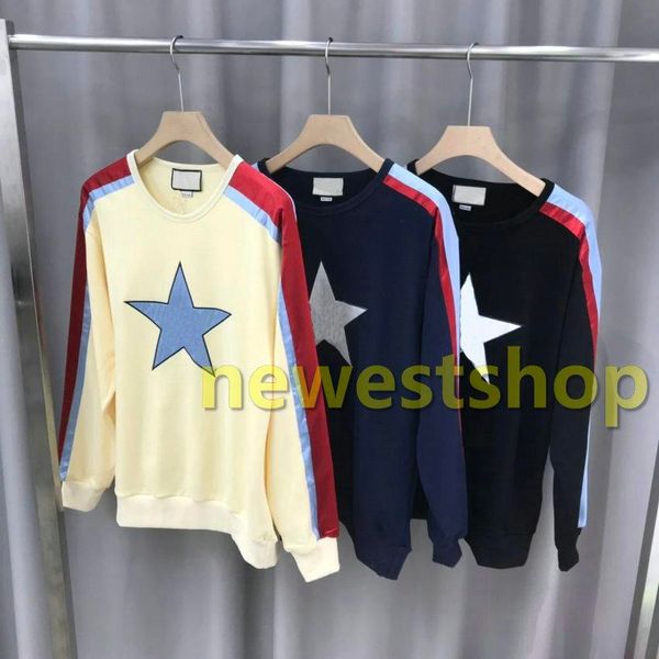 2020 new autumn winter luxury embroidery star striped hoodies winter europe italy hoodies fashion men clothes sweatshirt women hoody, Black
2020 new autumn winter luxury embroidery star striped hoodies winter europe italy hoodies fashion men clothes sweatshirt women hoody, Black