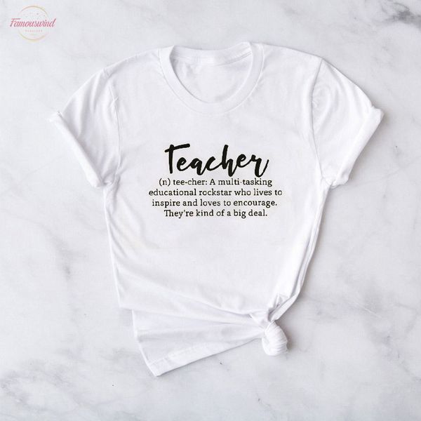 plus size teacher t shirt women summer definition short school tshirt female cotton short sleeve tee shirt femme drop shopping, White
plus size teacher t shirt women summer definition short school tshirt female cotton short sleeve tee shirt femme drop shopping, White