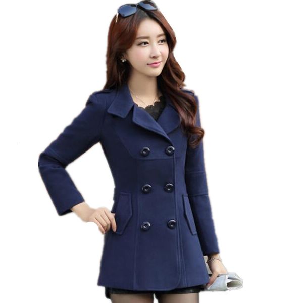 spring new coat 2019 autumn women slim korea long-sleeved double-breasted jacket spring large size fashion woolen coat as868 y190926, Black
spring new coat 2019 autumn women slim korea long-sleeved double-breasted jacket spring large size fashion woolen coat as868 y190926, Black
