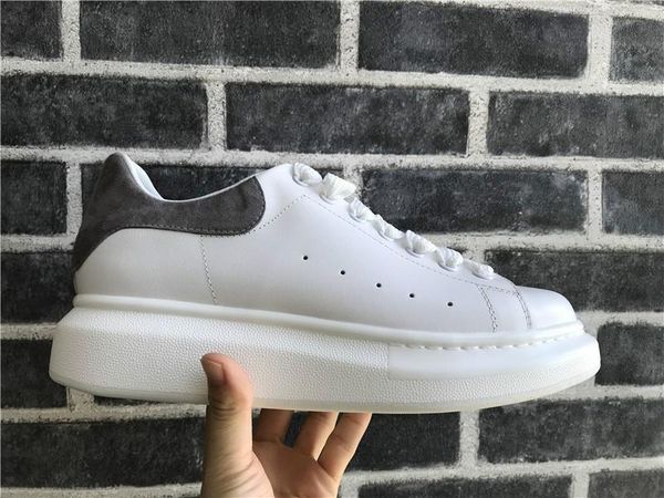 men women casual shoes fashion luxury designer sneakers lace-up walking shoes grey suede leather platform sneaker, Black
men women casual shoes fashion luxury designer sneakers lace-up walking shoes grey suede leather platform sneaker, Black