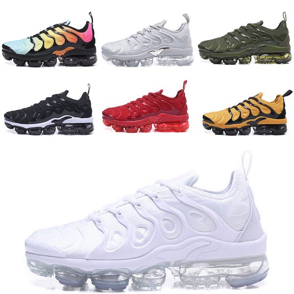 2019 tn plus cushions running shoes sunset geometric triple black white grey red silver mens womens sports kids designer sneakers
2019 tn plus cushions running shoes sunset geometric triple black white grey red silver mens womens sports kids designer sneakers