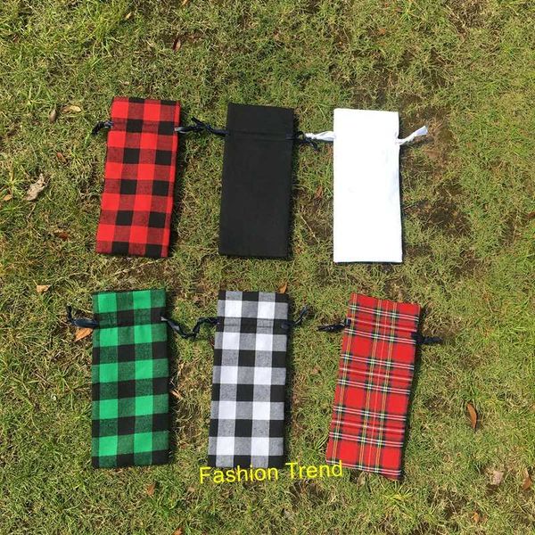 10pcs/lot selling personalize christmas plaid wine bottle cover ribbon drawstring bottle holder cover
10pcs/lot selling personalize christmas plaid wine bottle cover ribbon drawstring bottle holder cover