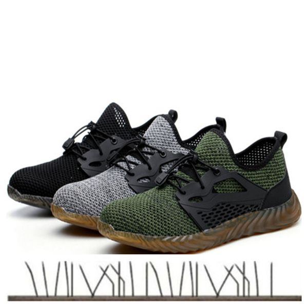 2020 safety work shoes boots for men male protective steel toe cap boots anti-smashing construction safety work sneakers, Black
2020 safety work shoes boots for men male protective steel toe cap boots anti-smashing construction safety work sneakers, Black