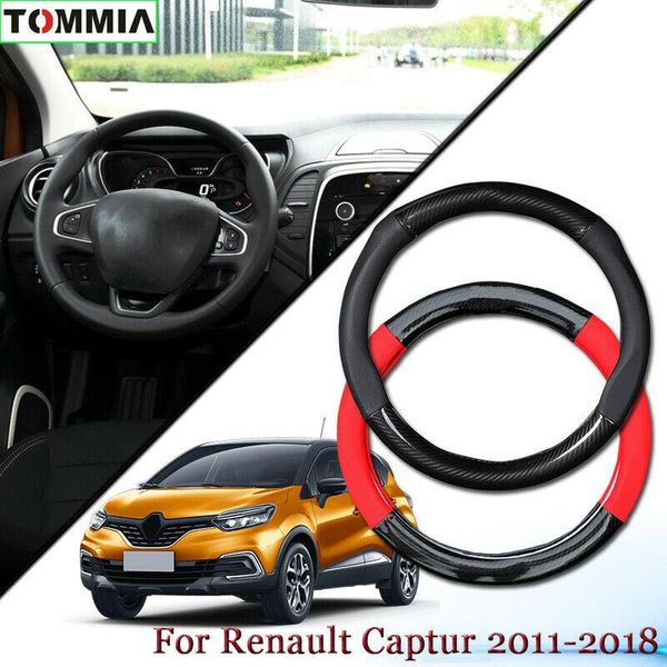 anti-slip carbon fiber leather car steering wheel cover for renault captur 2011
anti-slip carbon fiber leather car steering wheel cover for renault captur 2011
