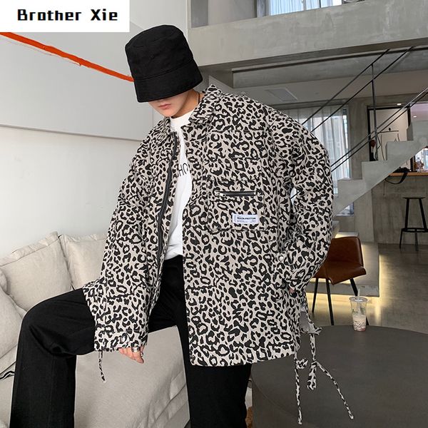 leopard jacket men's fashion casual cotton tooling jacket man streetwear wild loose hip hop bomber large size m-5xl, Black;brown
leopard jacket men's fashion casual cotton tooling jacket man streetwear wild loose hip hop bomber large size m-5xl, Black;brown