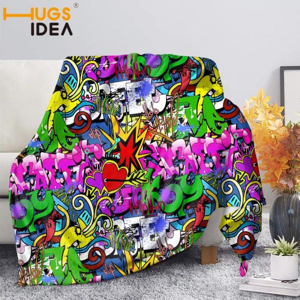 hugsidea graffiti design flannel fleece blanket colorful soft sherpa blanket super cozy couch spring keep warm
hugsidea graffiti design flannel fleece blanket colorful soft sherpa blanket super cozy couch spring keep warm