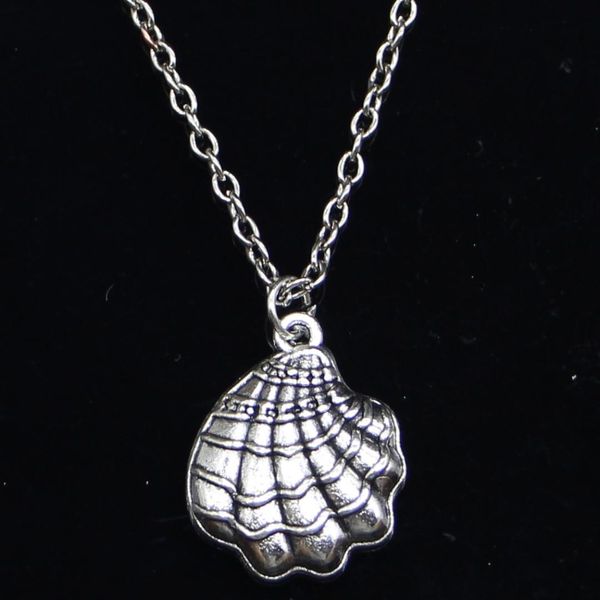 20pcs new fashion necklace 19mm shell silver pendants short long women men colar gift jewelry choker
20pcs new fashion necklace 19mm shell silver pendants short long women men colar gift jewelry choker