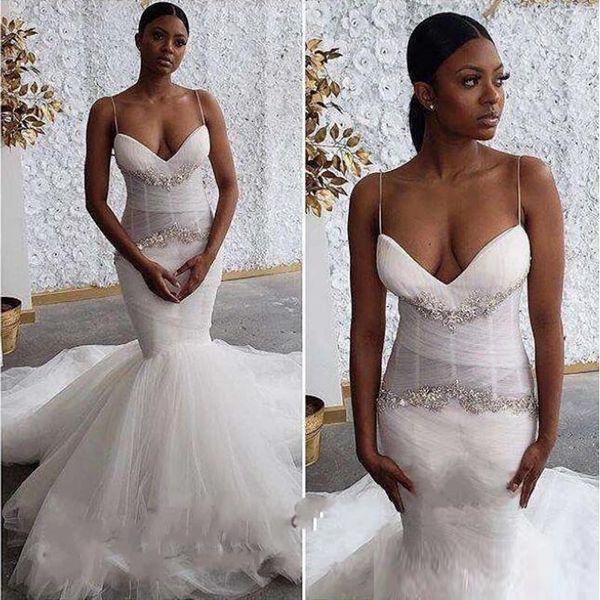 south african mermaid wedding dresses lace appliqued boho wedding dress bridal gowns plus size robes de mariée, White
south african mermaid wedding dresses lace appliqued boho wedding dress bridal gowns plus size robes de mariée, White