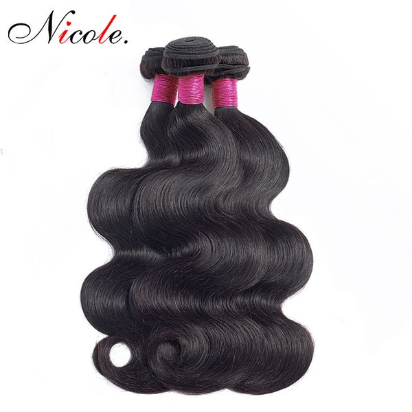 николь малайзийских волосы плетение связка 8 до 26 дюймов body wave non remy human hair extension 3 bundle / lot предложения бесплатной дост, Black
николь малайзийских волосы плетение связка 8 до 26 дюймов body wave non remy human hair extension 3 bundle / lot предложения бесплатной дост, Black