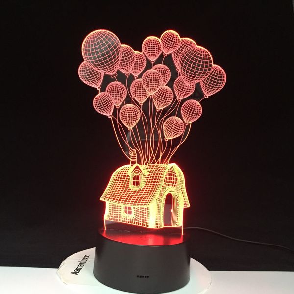 balloon house 3d led night light shape atmosphere visually festival decor lamp lamparas acrylic multicolor for home linghtings
balloon house 3d led night light shape atmosphere visually festival decor lamp lamparas acrylic multicolor for home linghtings
