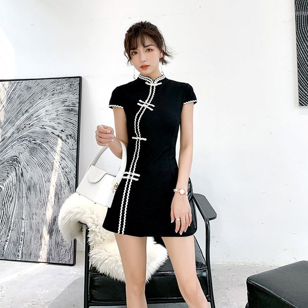 2019 chinese vintage style party dress women's silk cheongsam with pants mandarin collar qipao set cheongsam modern, Red
2019 chinese vintage style party dress women's silk cheongsam with pants mandarin collar qipao set cheongsam modern, Red
