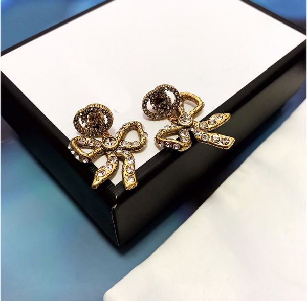 ethnic vintage women's vintage gold dangle earrings rhinestone tassel drop earrings bowknot fashion jewelry, Golden;silver
ethnic vintage women's vintage gold dangle earrings rhinestone tassel drop earrings bowknot fashion jewelry, Golden;silver