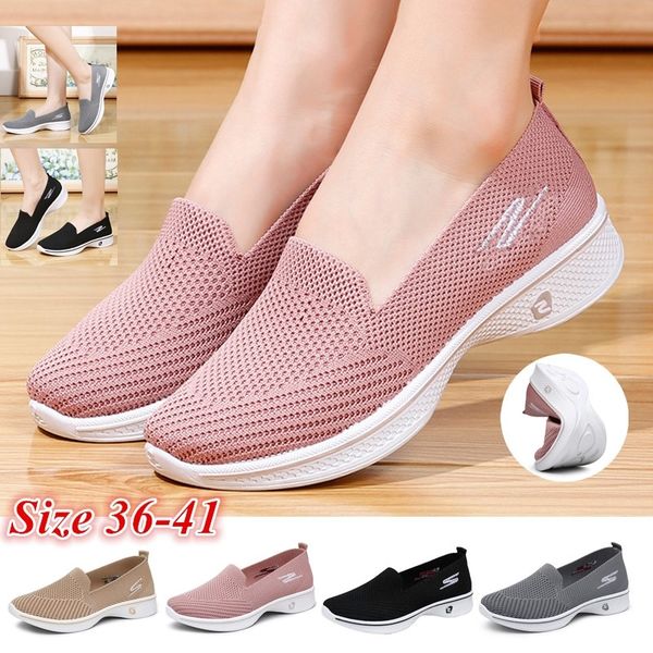 women fashion shoes flats laides breathable loafers casual sports shoes walking yoga zapatos de mujer, Black
women fashion shoes flats laides breathable loafers casual sports shoes walking yoga zapatos de mujer, Black