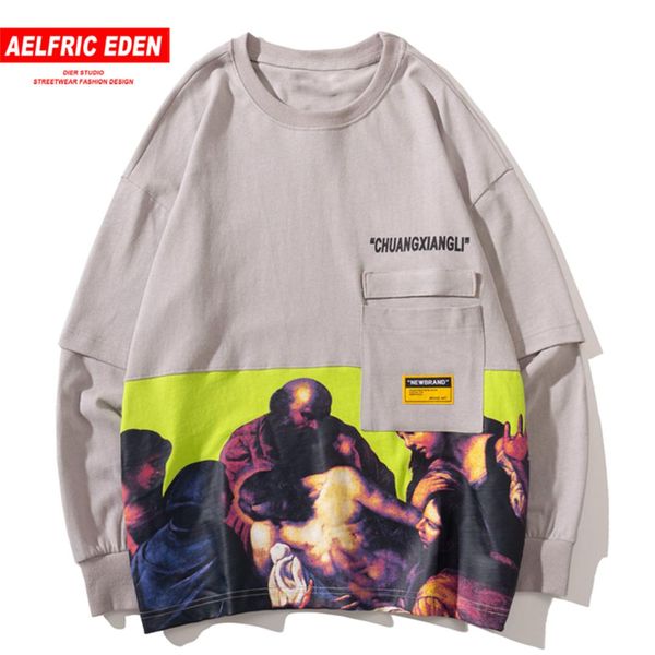 aelfric eden patchwork color clock funny printed sweatshirts mens harajuku streetwear casual cotton pullover fashion long sleeve, Black
aelfric eden patchwork color clock funny printed sweatshirts mens harajuku streetwear casual cotton pullover fashion long sleeve, Black