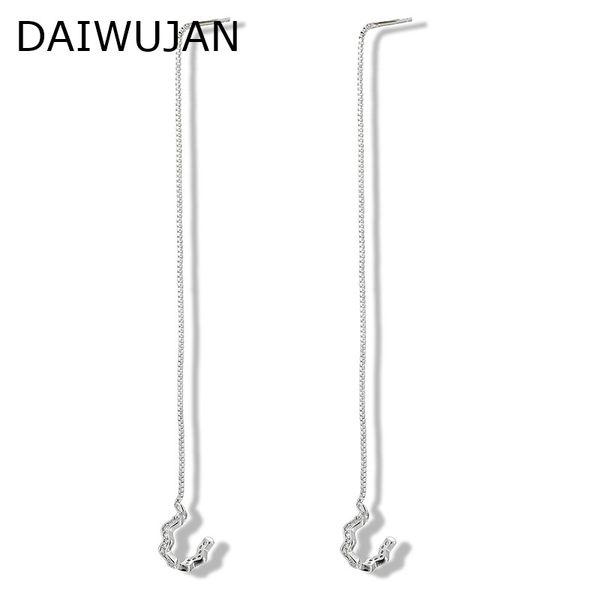 daiwujan 925 sterling silver wave ear cuff clip earrings for women zircon ear line pendientes earrings party birthday jewelry, Golden;silver
daiwujan 925 sterling silver wave ear cuff clip earrings for women zircon ear line pendientes earrings party birthday jewelry, Golden;silver