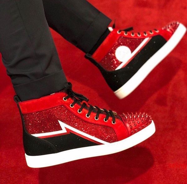 red crystal sneakers mens luxury designer red bottom shoes women fashion high casual shoes outdoor trainer party dress walking eu35-47
red crystal sneakers mens luxury designer red bottom shoes women fashion high casual shoes outdoor trainer party dress walking eu35-47