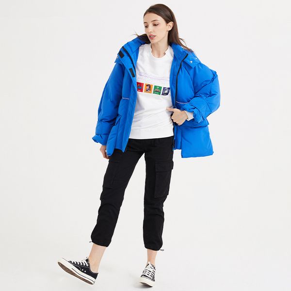 fashion winter new women 2020 casual down jacket simple slim large pocket warm han hooded short jacket, Black
fashion winter new women 2020 casual down jacket simple slim large pocket warm han hooded short jacket, Black