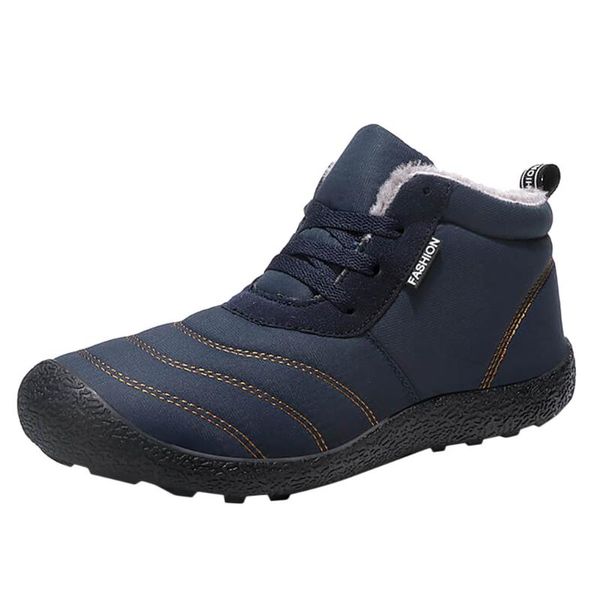 soft flock flats winter men's plus velvet warm outdoor sports shoes waterproof male snow cotton boots lace-up zapatos de hombre, Black
soft flock flats winter men's plus velvet warm outdoor sports shoes waterproof male snow cotton boots lace-up zapatos de hombre, Black