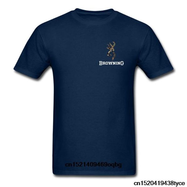 browning buck deer logo t shirt men tee, White;black 
browning buck deer logo t shirt men tee, White;black