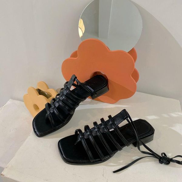 toe roman sandals women's shoes 2020 summer new retro thick heel cross strap women sandals ladies shoes, Black
toe roman sandals women's shoes 2020 summer new retro thick heel cross strap women sandals ladies shoes, Black